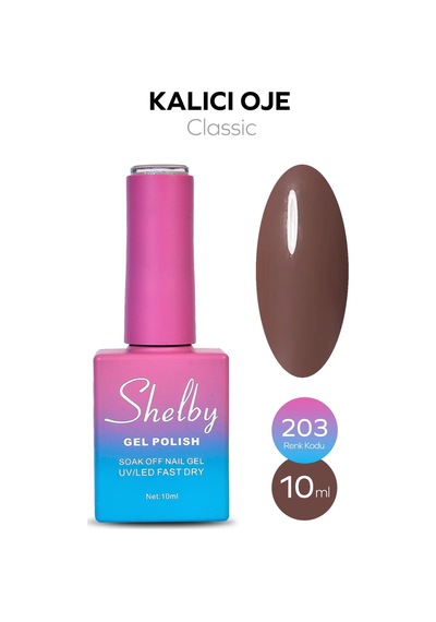 Shelby 10 Ml. A203 Kalıcı Oje