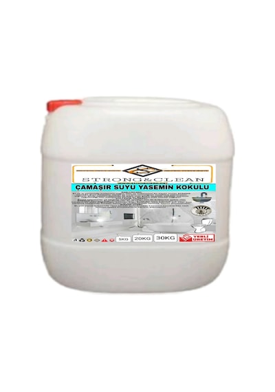 Strong&Clean Çamaşır Suyu Yasemin Kokulu 30 KG