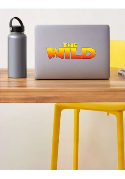 The Wild Vahşi Sticker - Adventure 4x4 Off Road Pickup Sticker - Araba Oto Motosiklet Karavan Sticker - 00038 12x4 Cm