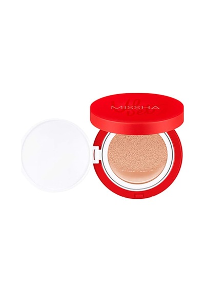 Kadife&mat Görünüm Sağlayan Spf50+ Pa+++ Fondöten 15g Velvet Finish Cushion Spf 50 No.23 Çok Renkli