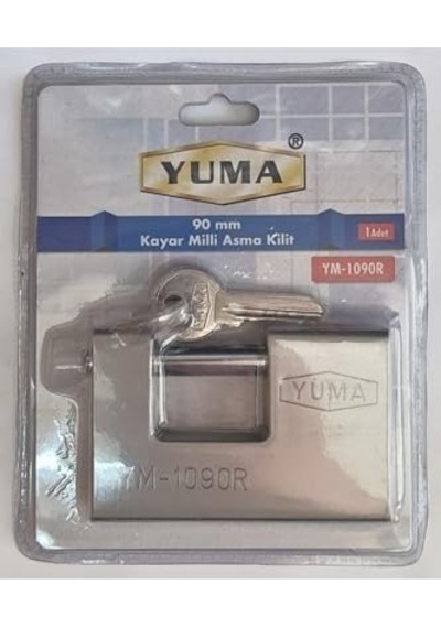 Asma Kilit 90mm Gri