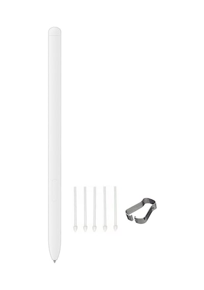 Samsung Galaxy Tab S10 Plus S10 Ultra Uyumlu Spen Stylus Tablet Kalemi Yedek Uç Seti Beyaz