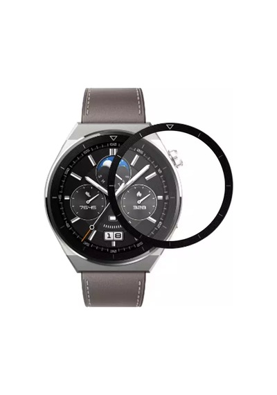 Huawei Gt3 Pro 46MM Ekran Koruyucu 3D Kavisli Full Kaplama Pmma