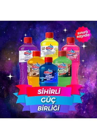 Nilem Sihirli Güç Birliği Tüm Ev Temizlik Paketi 6'lı Set