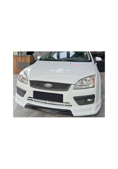 Ford Focus 2 Ön Ek Plastik Siyah Karlık-ön-ek-bodykit 2005 2006 2007 2008 Makyajsız Kasa