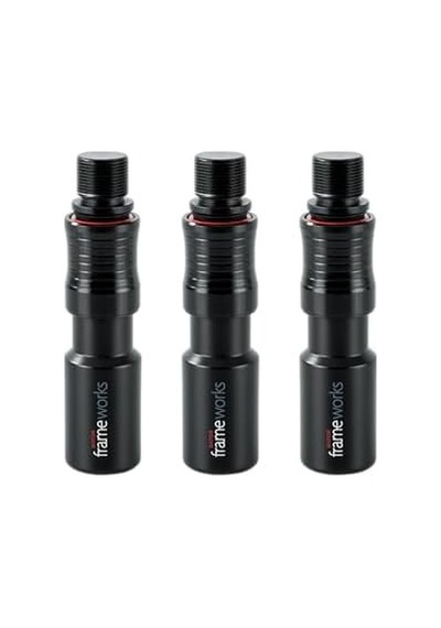 Gator Framework Gfw-mıc-qrtop3pk Hızlı Bağlantılı Mikrofon Adaptörü, 3'lü Paket, 5/8" Dişli