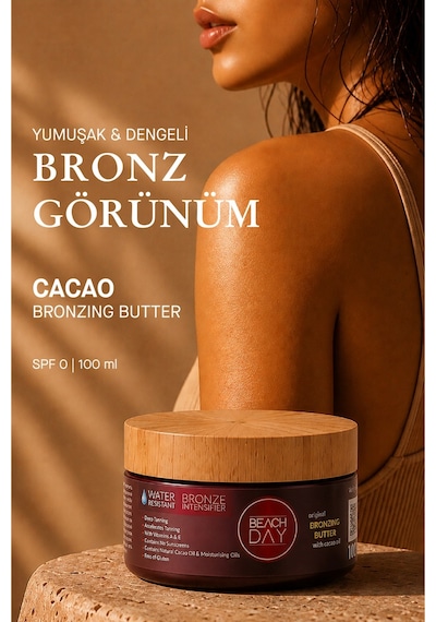 Beach Day Kakao Yağı Özlü Bronzlaştırıcı 100 ML
