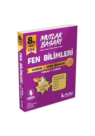 Muba Mb 8.sınıf Fen Bilimleri Fasikül + Soru Bankası