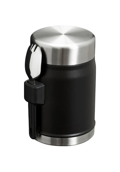 Stanley The Legendary Food Jar + Spork .4l / 14oz Siyah 2.0