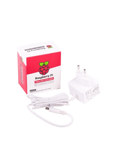 Robotistan-Raspberry Pi 4 Lisanslı Güç Adaptörü 5V 3A Usb-C