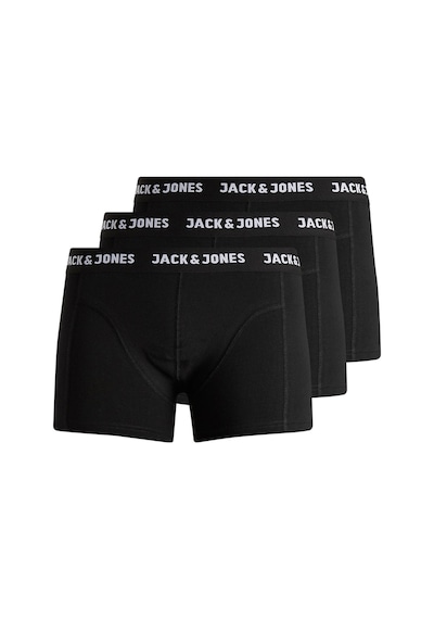 Jack & Jones 12171944 3 lü Erkek  Siyah Boxer