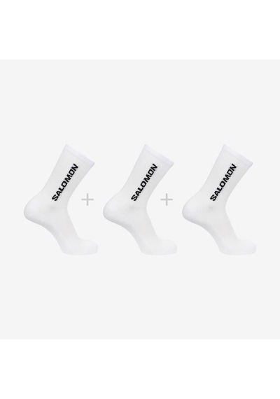 Salomon Everyday Crew 3-pack Çorap-27422 Beyaz