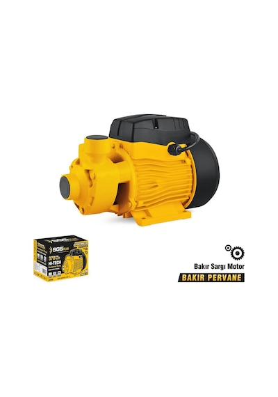 Sgs5380 Periferik Su Pompası 370 Watt 0.5 Hp 38 Metre Bakır Sargı