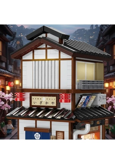 C66019w Cada Japon Sokak Manzarası 1195 Parça Block Oyuncak