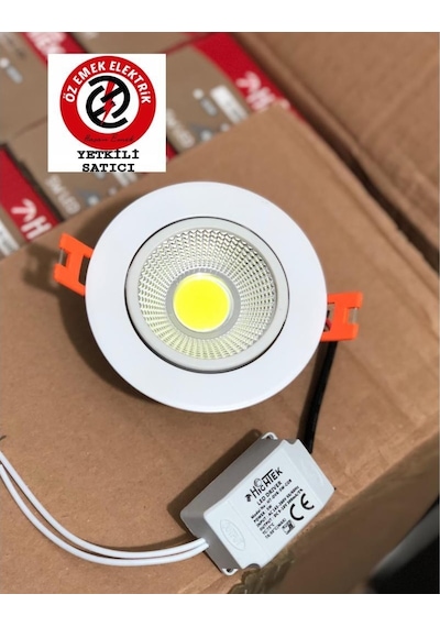 5 Watt Cob Led Spot Beyaz Kasa Günışığı Trafolu 5W