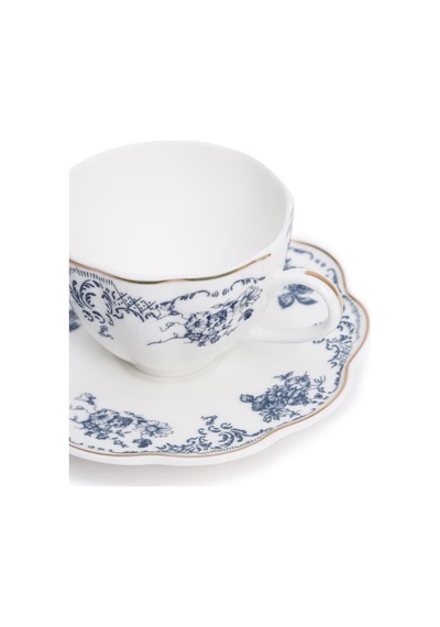 Maxx Doria Garden Collection Modra 6 Kişilik 12 Parça Kahve Fincan Takımı Pa2133 Beyaz