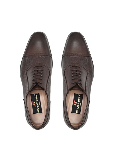 Kahverengi Oxford Bağcıklı Erkek Ayakkabı -12278-