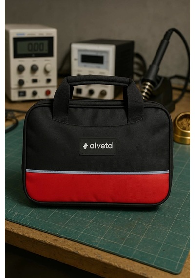 Alveta Profesyonel Elektronikçi Kamera Güvenlik Sistem Teknisyenleri Servis Saha Çantası M Boy 86842 1 Adet