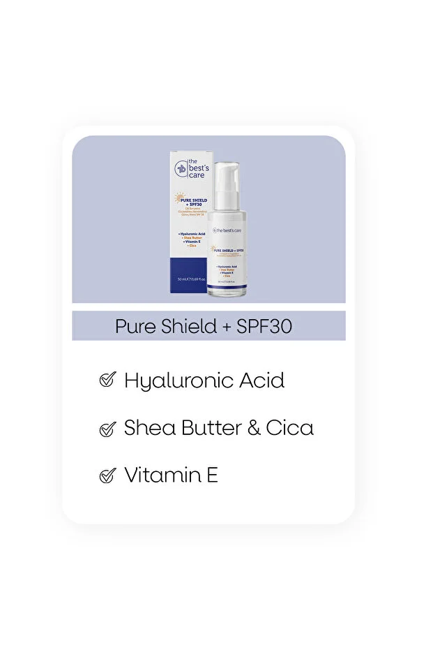 The Bets's Care Cilt Bariyerini Güçlendiren Nemlendirici Güneş Kremi SPF30 50 ML