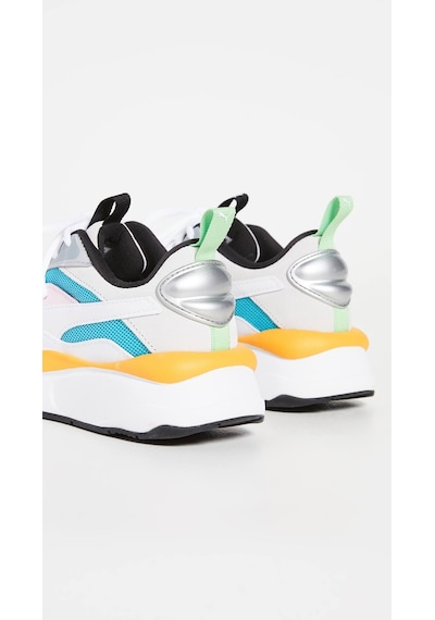 Puma Rs-Curve Beyaz/renkli Kadın Spor Ayakkabı Dar Kalıp Su Yeşili