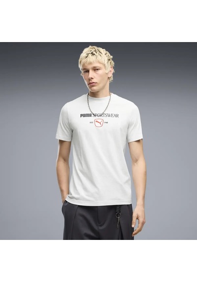 Puma Puma Class Graphic Tee Beyaz Erkek T-shirt
