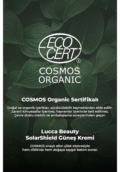 Lucca Beauty Solarshield Güneş Kremi SPF50+ 100 ML
