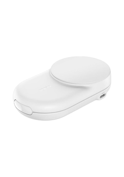 Belkin Wız039kqwh Ultracharge 2-in-1 Katlanabilir Qi2 25w Magsafe Uyumlu Kablosuz Şarj Standı - Beyaz