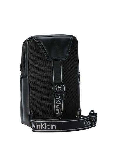 Calvin Klein Bold Logo Webbıng Sl, Ub1 Siyah Erkek Tek Omuz Sırt Çantası
