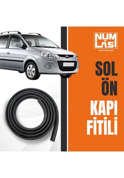 Hyundai Matrix 2009-2010 Sol Ön Kapı Fitili-a Kalite-numlas-nm6278