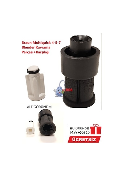 Braun - 4191 - Blender Kavrama Set Braun Uyumlu