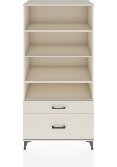 Hyperion Dolap 4 Raflı 2 Çekmeceli 88x44x182 Aytaşı-aytaşı Aytaşı