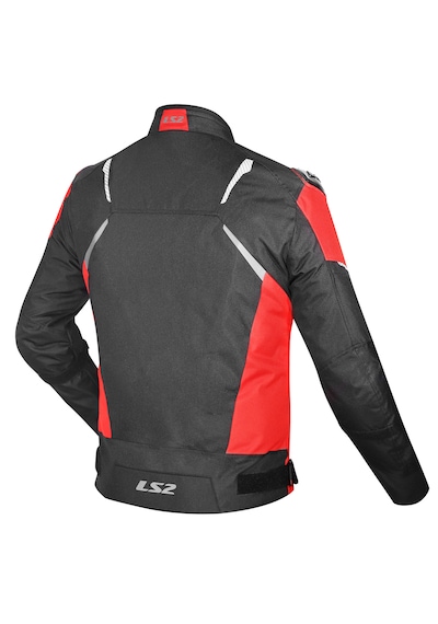 Ls2 Zoom Kırmızı 4 Mevsim Motosiklet Montu
