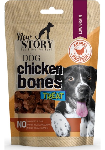 Dog Chicken Bones 3x80gr. Tavuklu, Köpek Ödül Maması