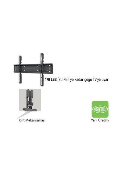 Everest Tk-4085 38"-85" Tv Duvar Aski Aparati