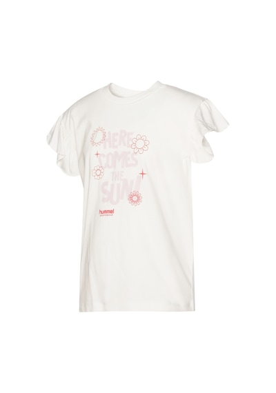 Hummel Angel Çocuk Kısa Kollu Tişört 912068-9003 Beyaz