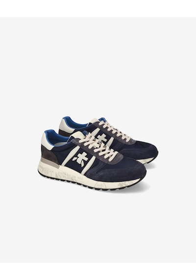 Premiata Sneakers Lander 7204 Mavi Beyaz Mavi - Beyaz