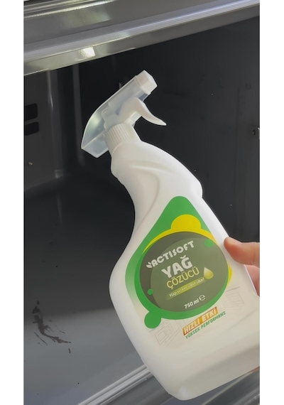 Yağ Çözücü Sprey Hızlı Etkili 750ml X 4 Adet 4'lü Set