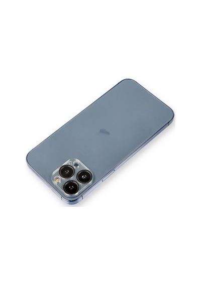 İphone 12 Pro Shine Kamera Lens Koruma Cam - Siyah