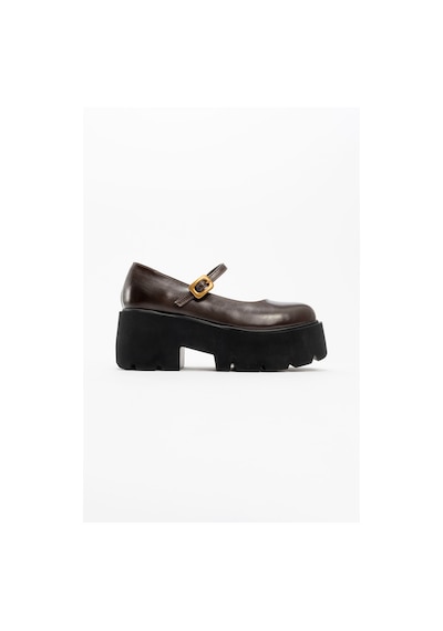 Luvishoes Luvi Shoes Linley Kahve Cilt Kadın Kalın Tabanlı Günlük Ayakkabı Kahve Rengi Luvishoes Luvi Shoes Linley Kahve Cilt Kadın Kalın Tabanlı Günlük Ayakkabı Kahve Rengi