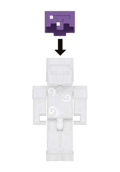 Minecraft Aksesuarlı Figürler Invısıble Steve Jnd86