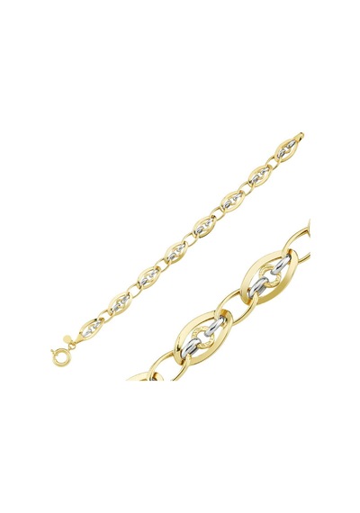Sembolgold Altın Bileklik Hallow Modeli Blk-0559 Sarı Altın