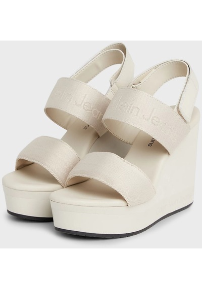 Calvin Klein Kadın Sandalet Yw0yw01360 0f4 Bej