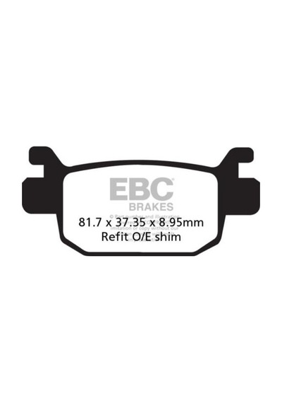 Ebc Sfa415 2018-2023 Honda Nss250 Forza 250 Uyumlu Arka Fren Balatası Organik Balata