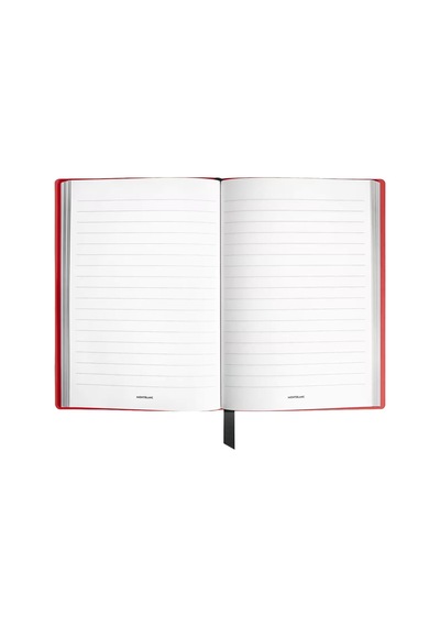 Montblanc The Legend Of Zodiacs The Goat Çizgili Orta Boy Not Def Kırmızı