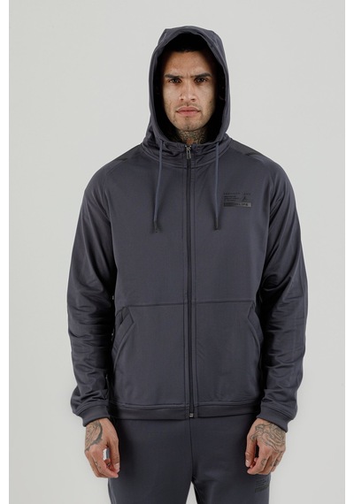 Airlife Stronger High Rsi 5 7 Tam Boy Fermuarlı Erkek Kapüşonlu Sweatshirt Smoked Füme