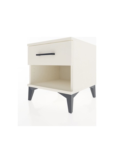 Hyperion Komodin Tek Çekmeceli 44x44x48 Aytaşı-aytaşı Aytaşı