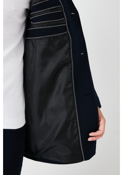 Buratti Slim Fit Tek Yırtmaçlı Düğmeli Mono Yaka Kaşe Erkek Kaban 5840098 Lacivert Buratti Slim Fit Tek Yırtmaçlı Düğmeli Mono Yaka Kaşe Erkek Kaban 5840098 Lacivert