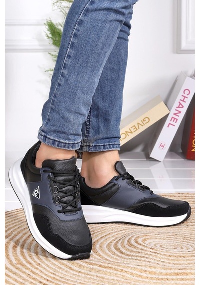 Dunlop Orthopedix 1589 Anatomik Erkek Bağcıklı Sneaker Spor Ayakkabı 001