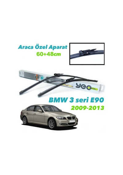 Bmw 3 Serisi E90 Ön Silecek Süpürgesi Seti 2009 - 2013