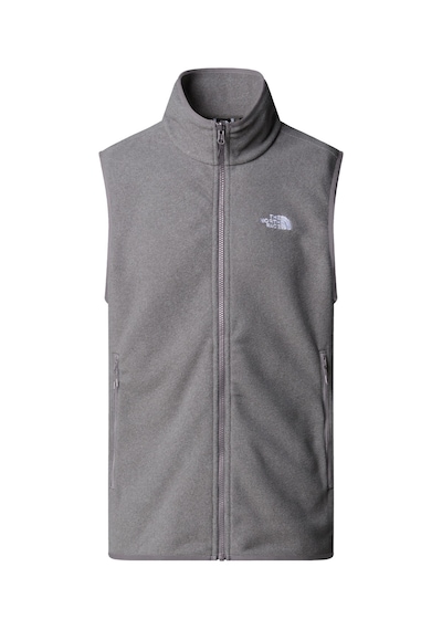 The North Face Erkek Glacıer Fleece Polar Yelek Nf0a8dqncqı1 Gri